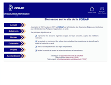Tablet Screenshot of forap.fr